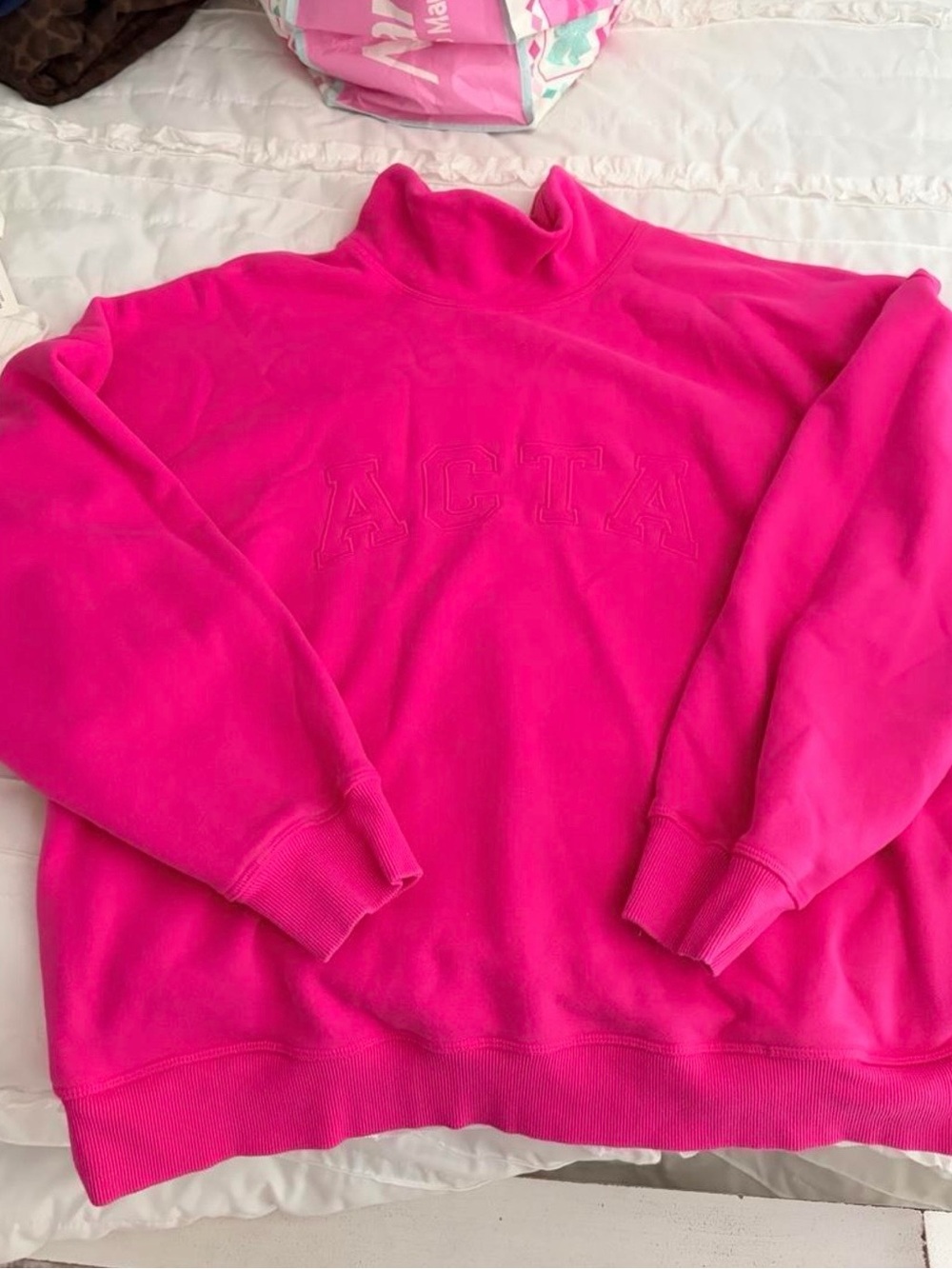 Acta Pink Mockneck